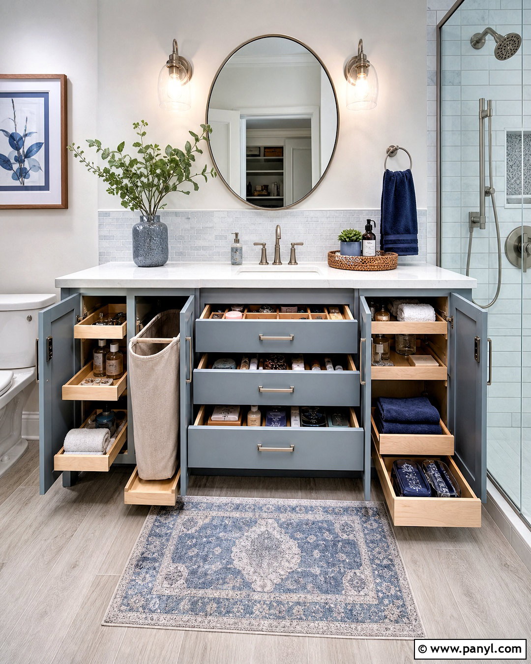 Bathroom Cabinet Storage Makeover - 20 bathroom cabinet makeover ideas