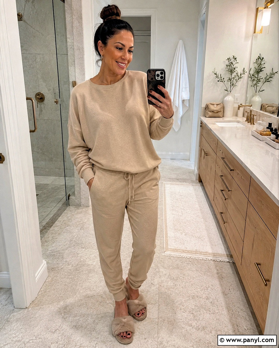 Bathroom Mirror Selfie - 20 pretty selfies