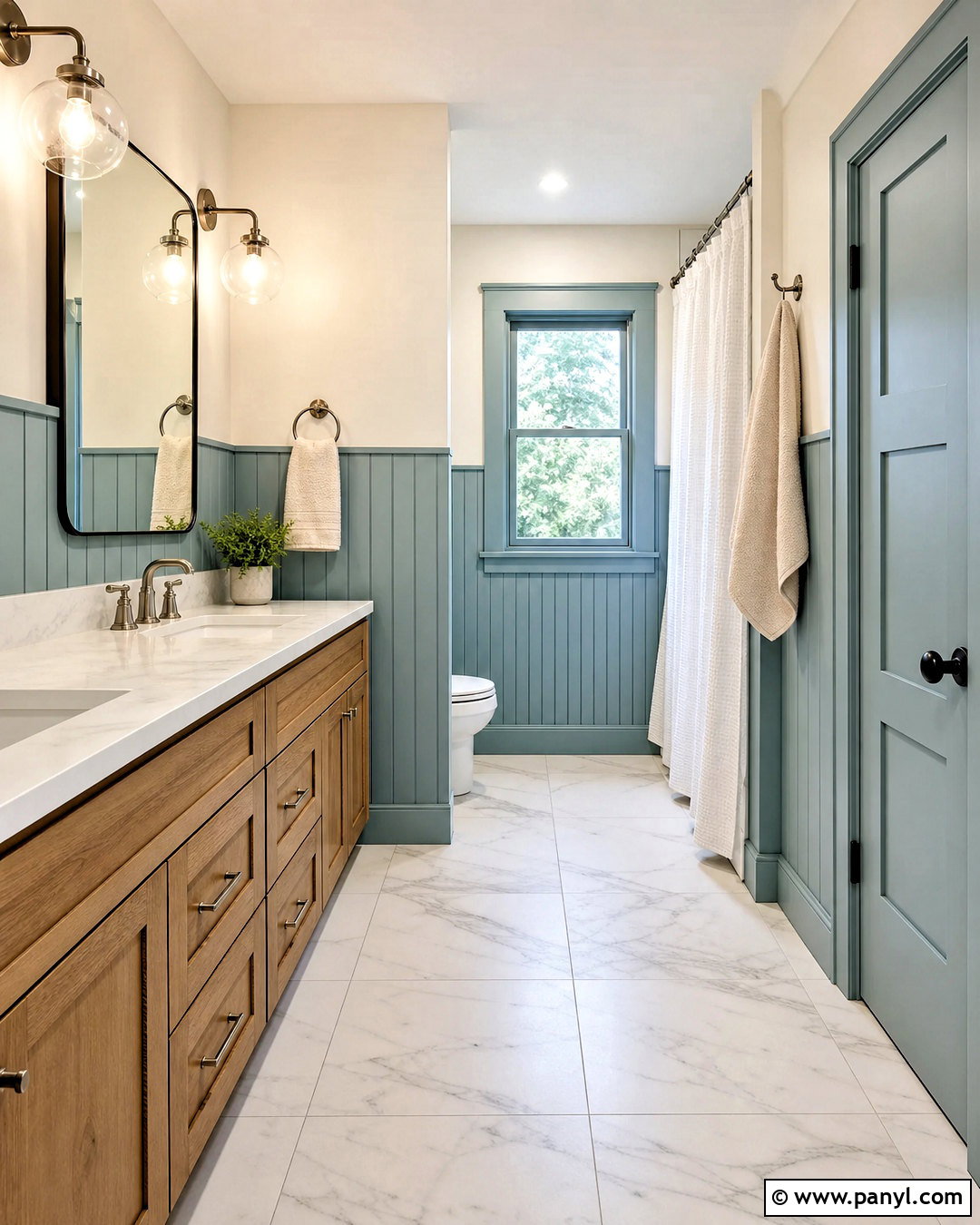 Bathroom Trim With Wall Paneling - 20 house trim ideas interior ideas