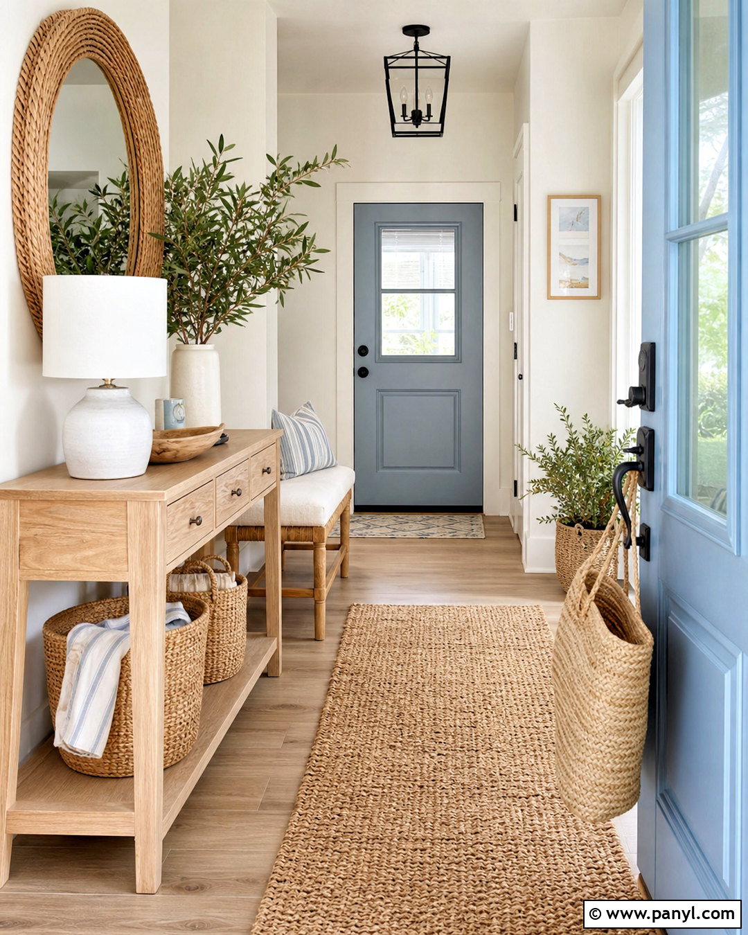 Beachy Entryway - 20 beachy interior design ideas