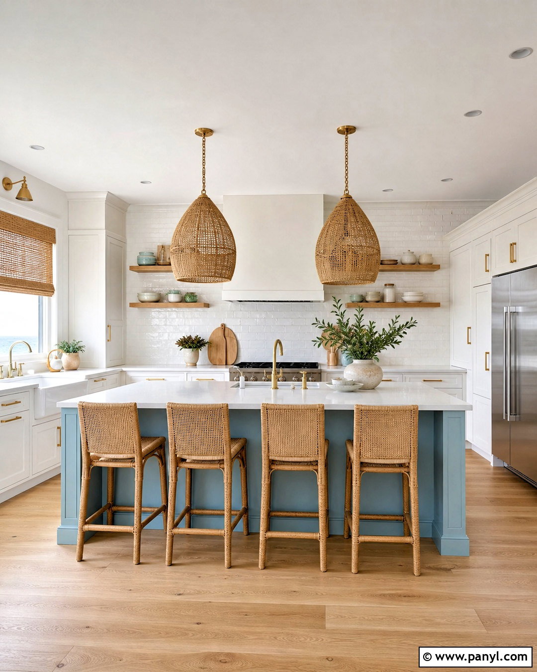 Beachy Kitchen - 20 beachy interior design ideas