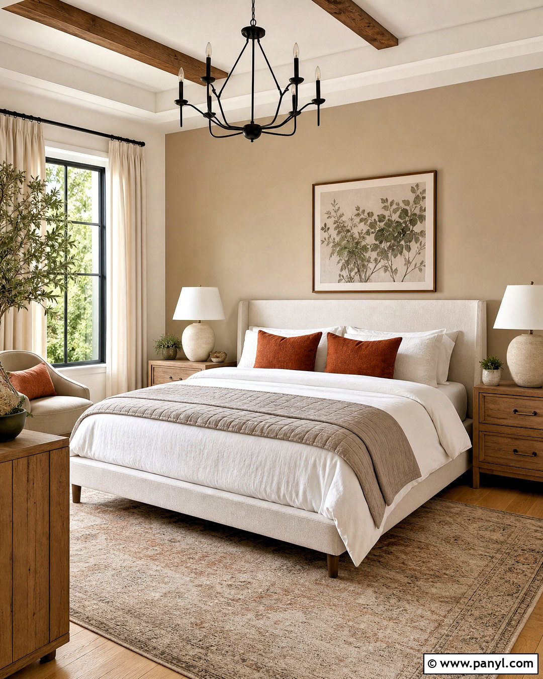Bedroom Beige Accent Wall - 20 beige accent wall ideas