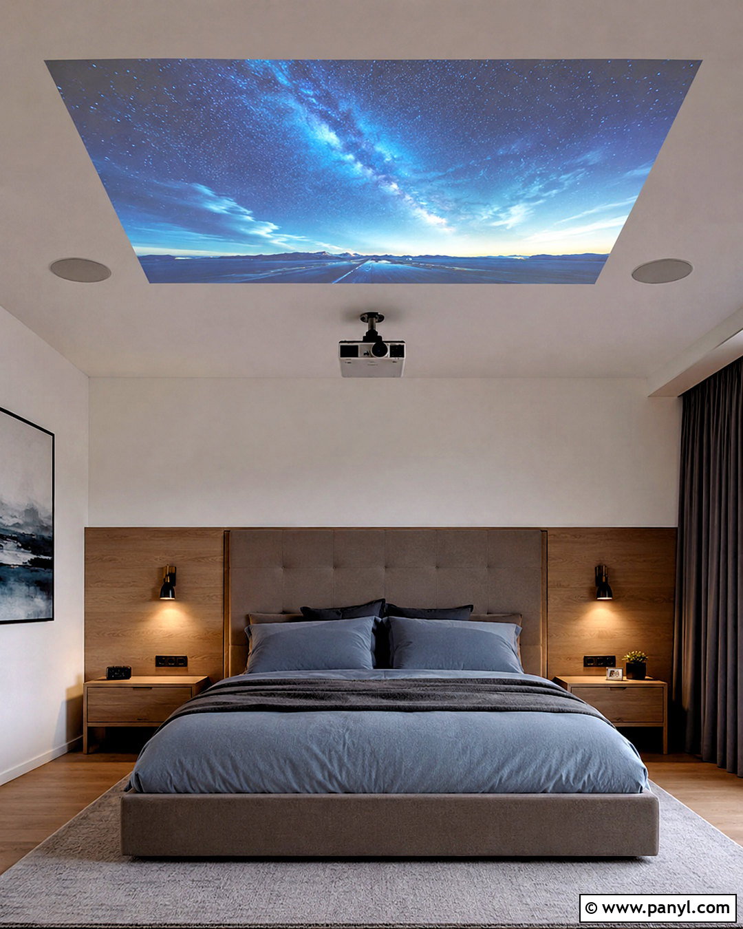Bedroom Ceiling Projector Setup - 20 projector setup ideas