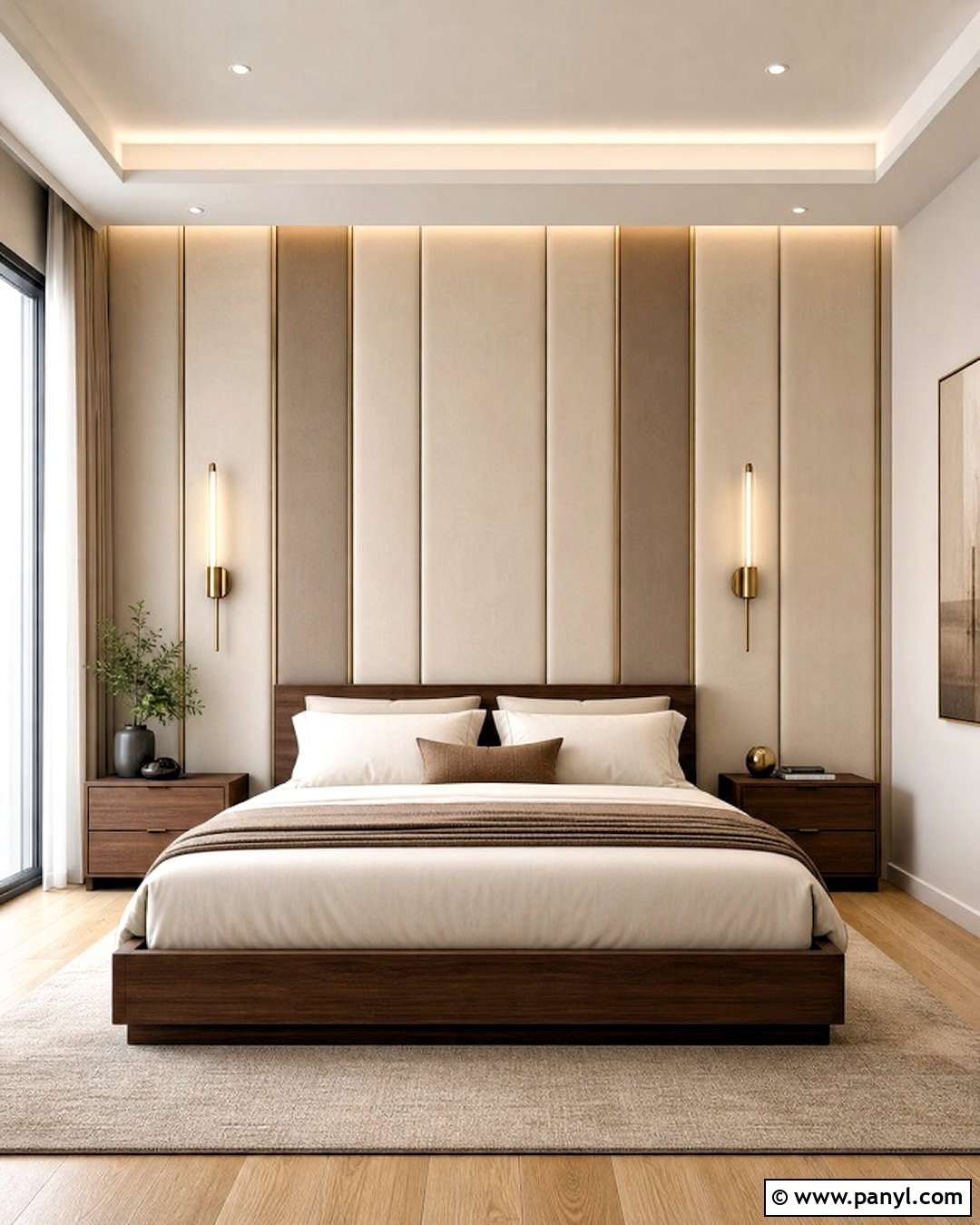 Bedroom Headboard Wall Line Design - 20 wall line design ideas