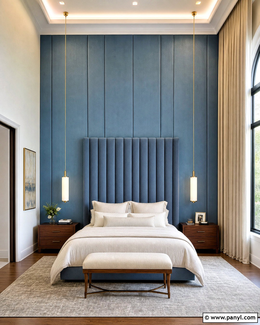 Bedroom High Ceiling Wall - 20 high ceiling wall design ideas