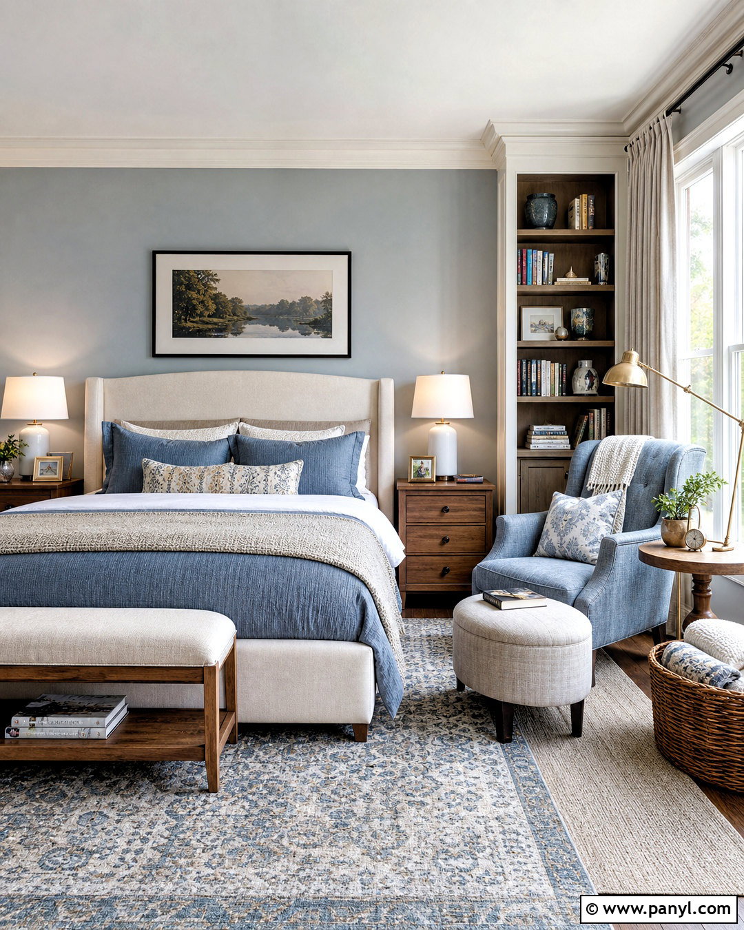 Bedroom Reading Nook - 20 bedroom decor ideas
