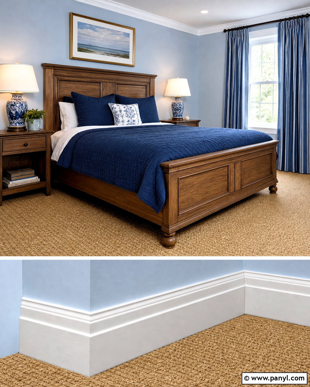 Bedroom Skirting Board Covers - 20 skirting board covers