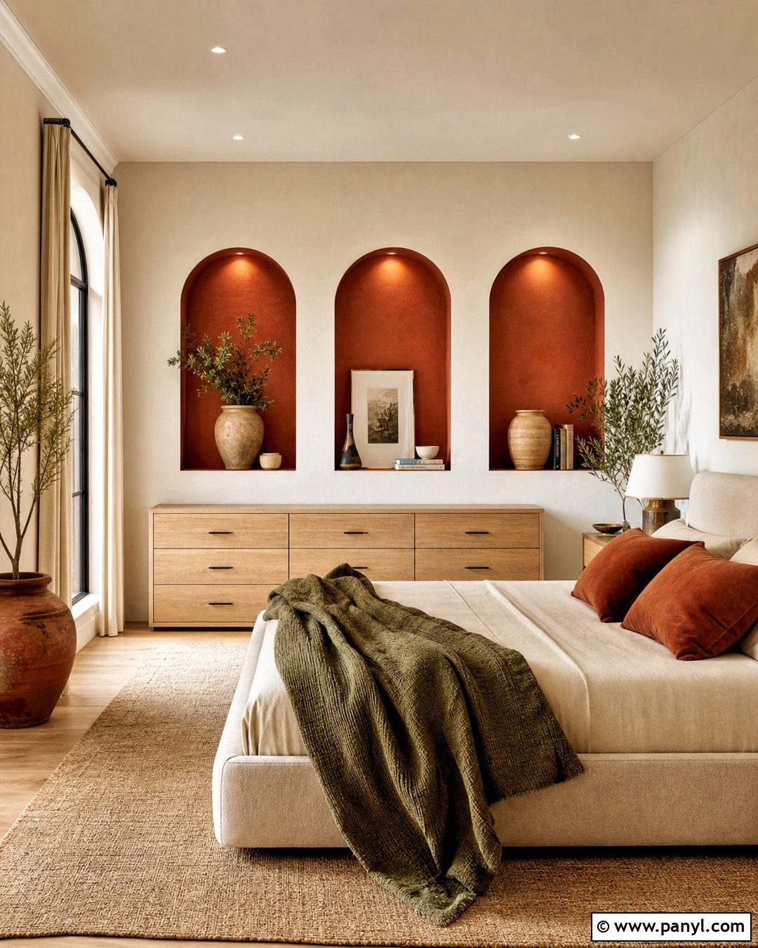 Bedroom Wall Niches - 20 wall decor bedroom ideas