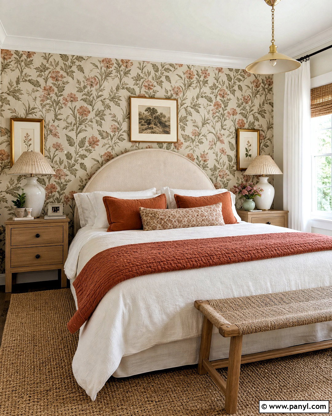 Bedroom Wallpaper Accent Wall - 20 wall decor bedroom ideas