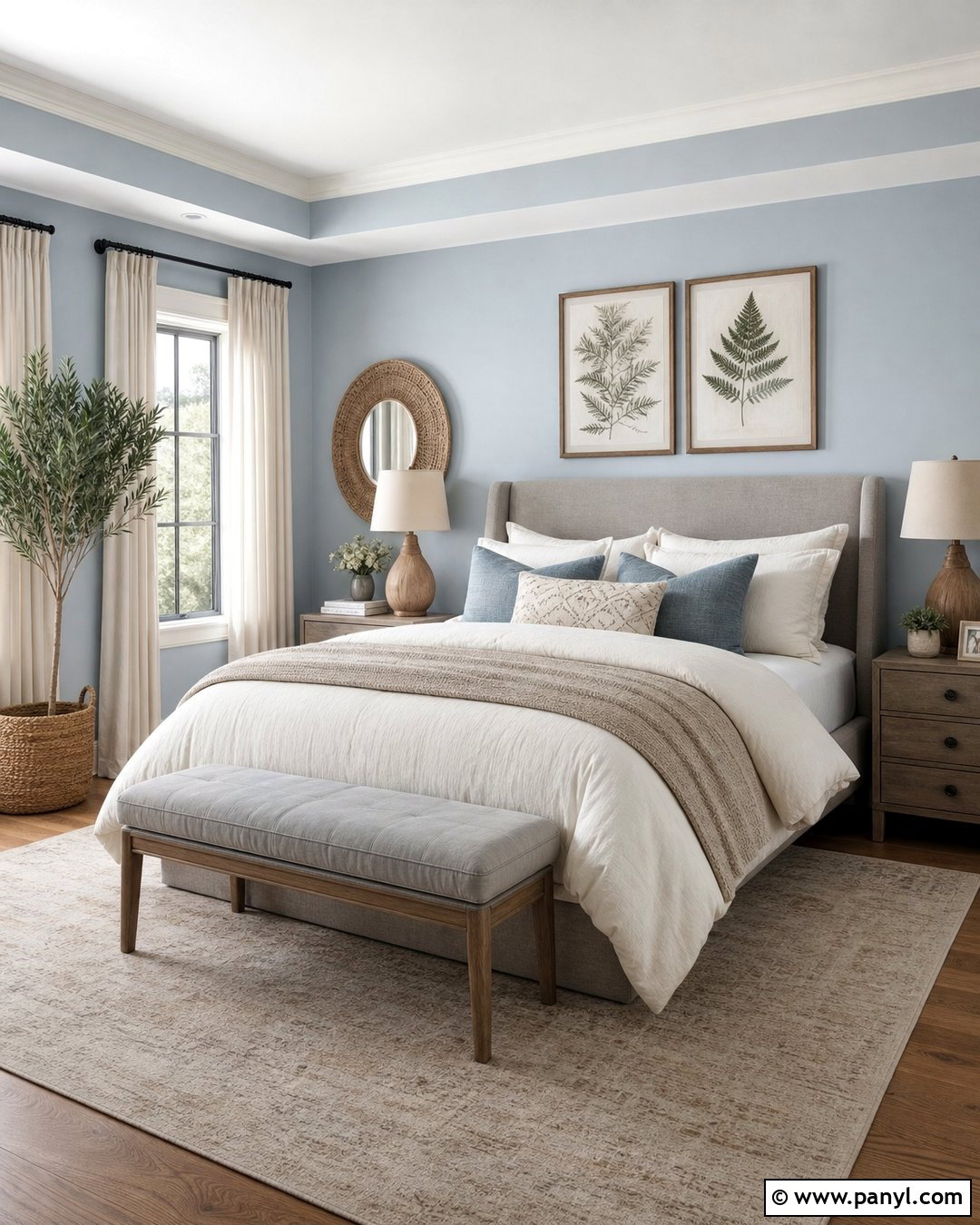 20 Light Blue Walls With Grey Furniture Ideas for Chic Rooms