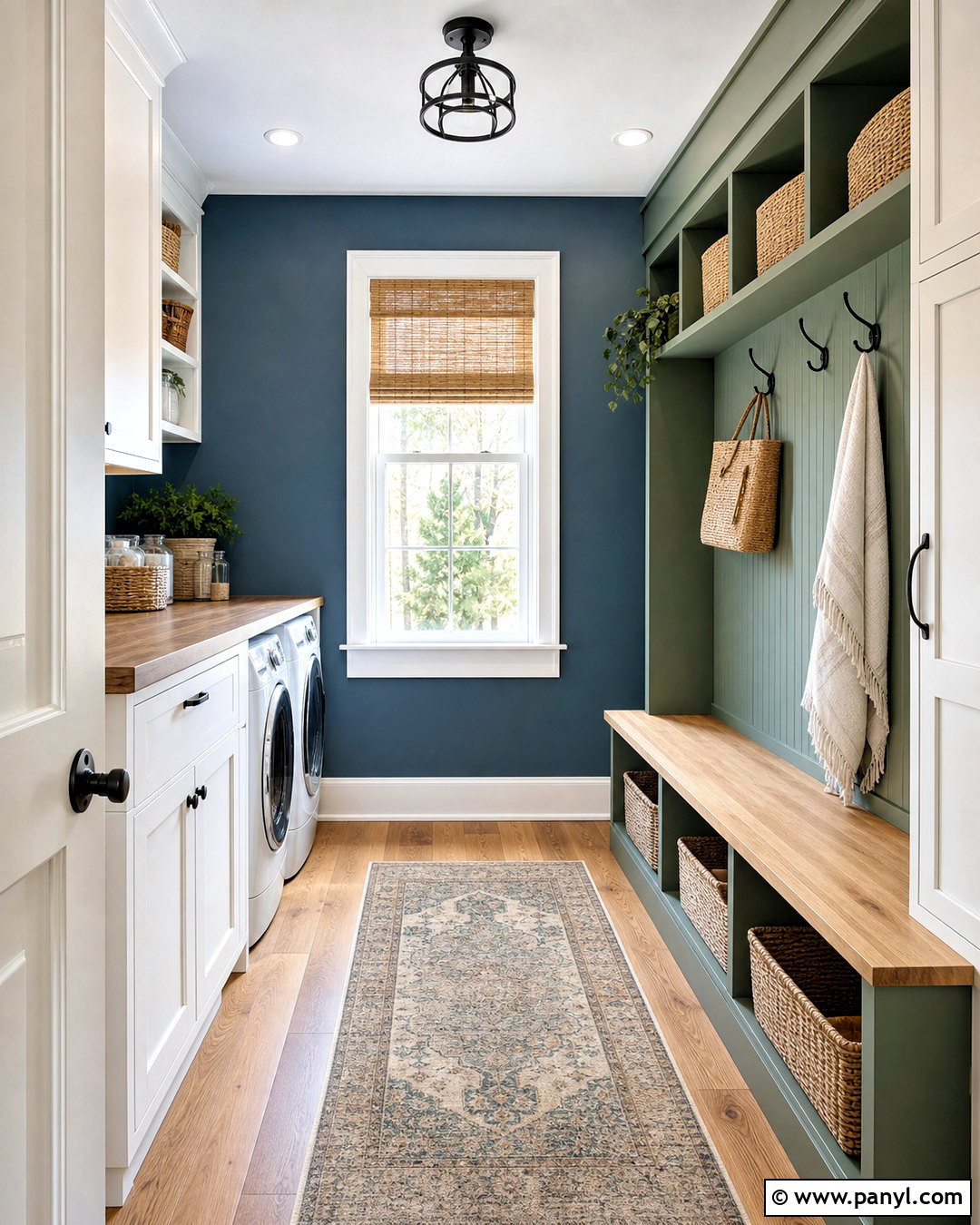 Behr Adirondack Blue Laundry Room Palette - 20 behr color palette for home ideas