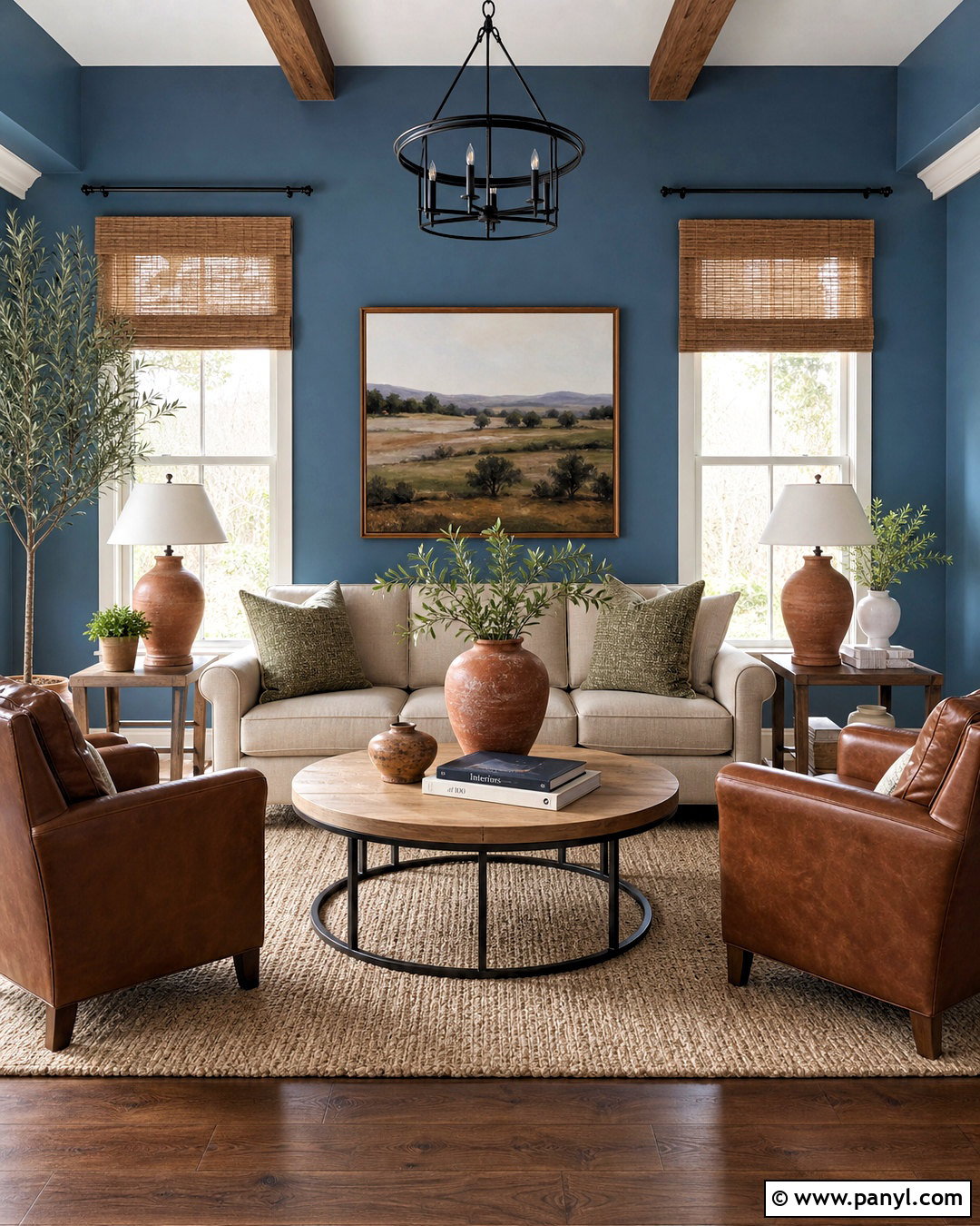 Behr Adirondack Blue N480-5 - 20 slate blue paint colors