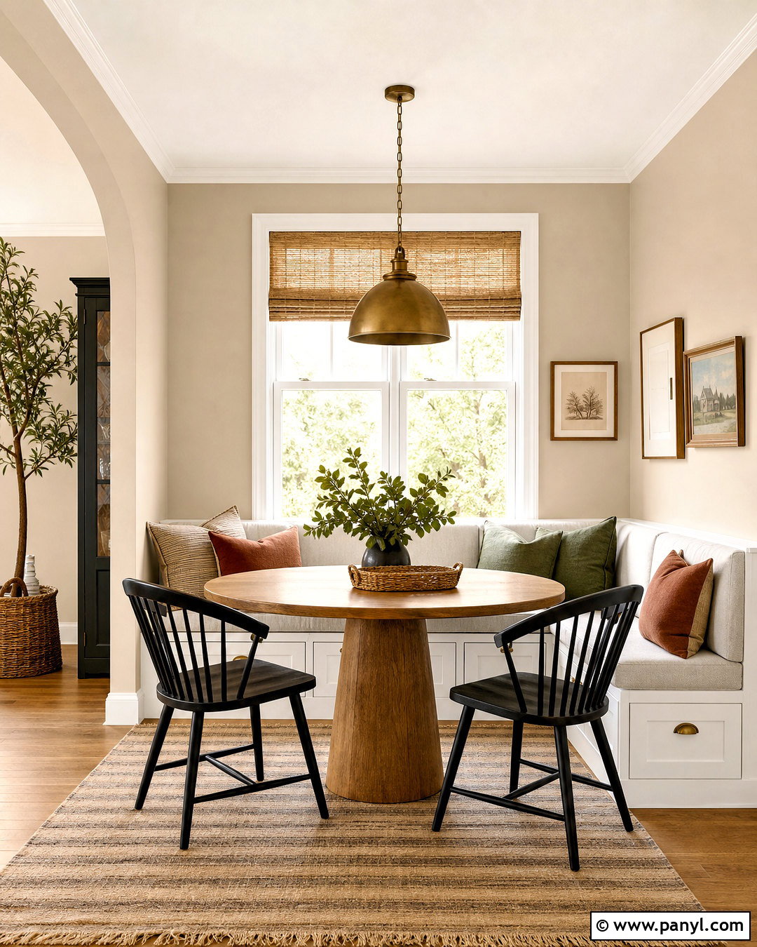 Behr Almond Latte Breakfast Nook - 20 behr beige paint colors