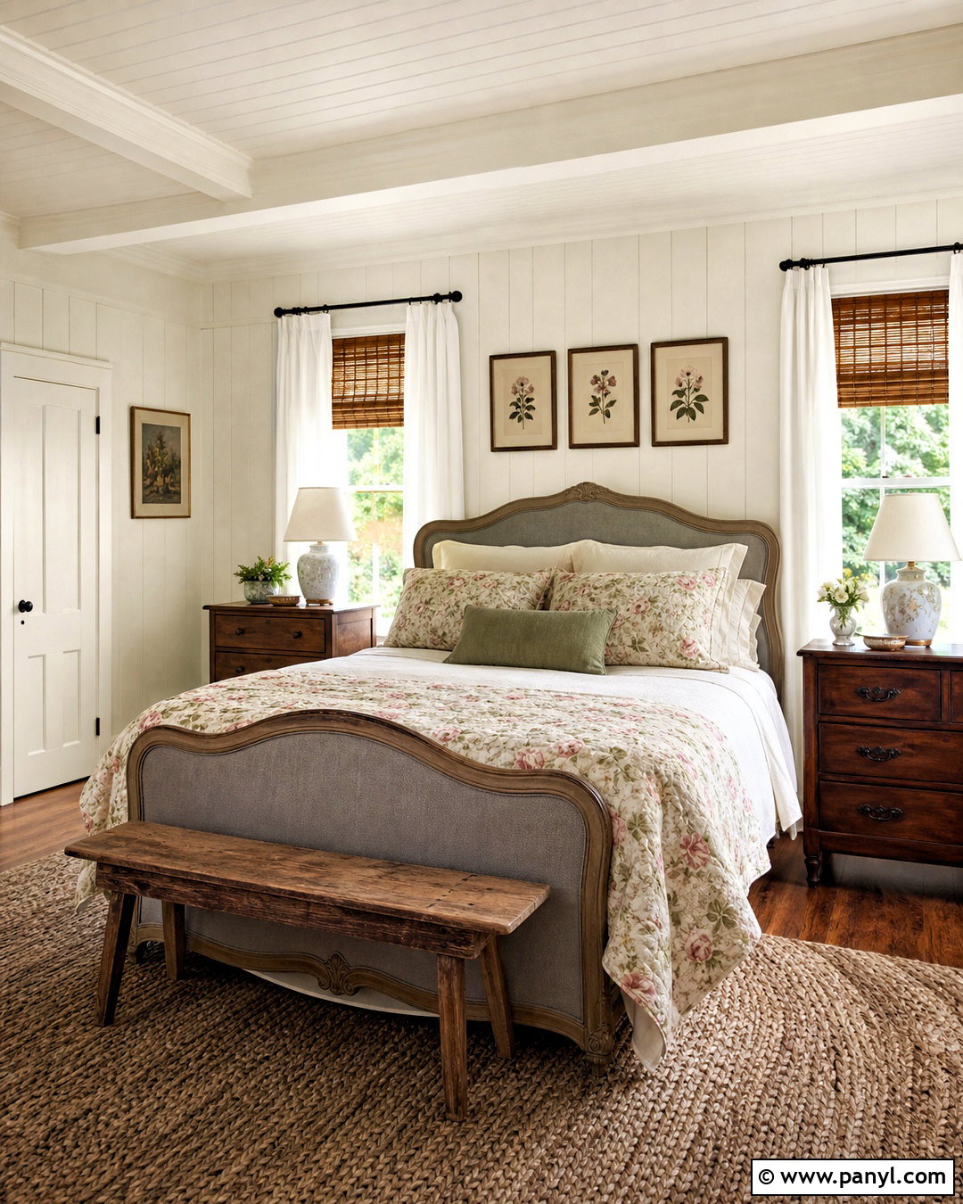 Behr Antique White Cottage Bedroom - 20 behr antique white ideas
