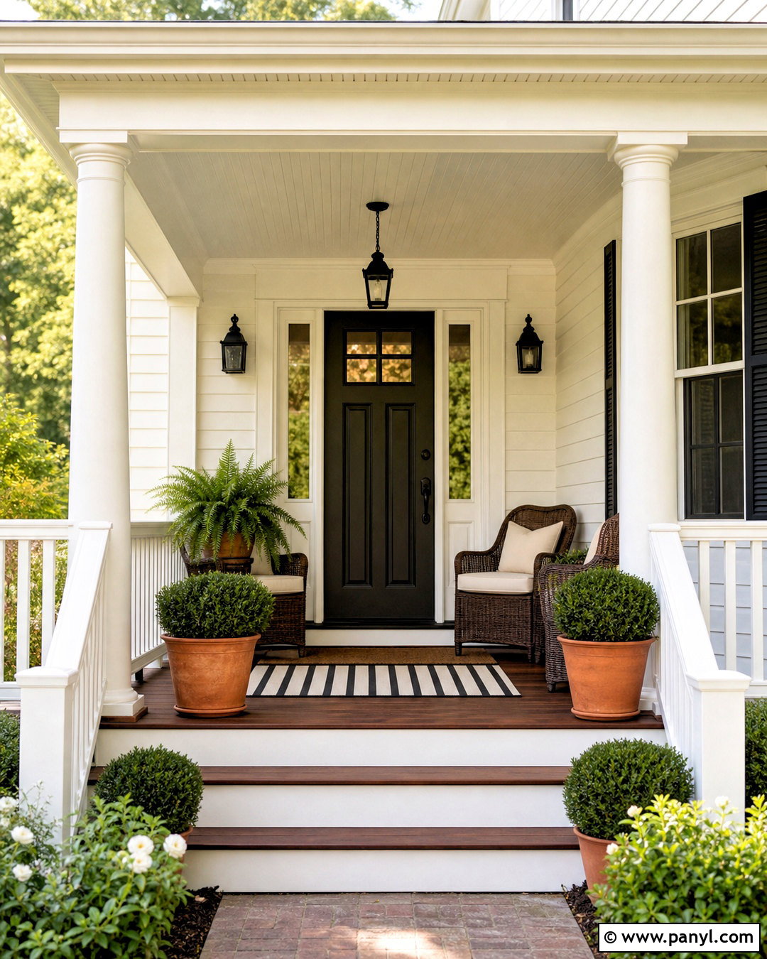 Behr Antique White Front Porch - 20 behr antique white ideas
