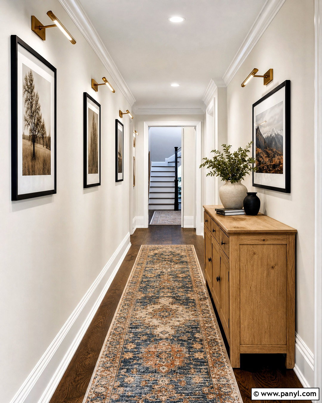 Behr Antique White Hallway - 20 behr antique white ideas
