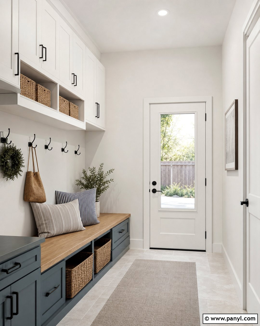 Behr Bakery Box BL-W09 - 35 popular white paint colors for walls