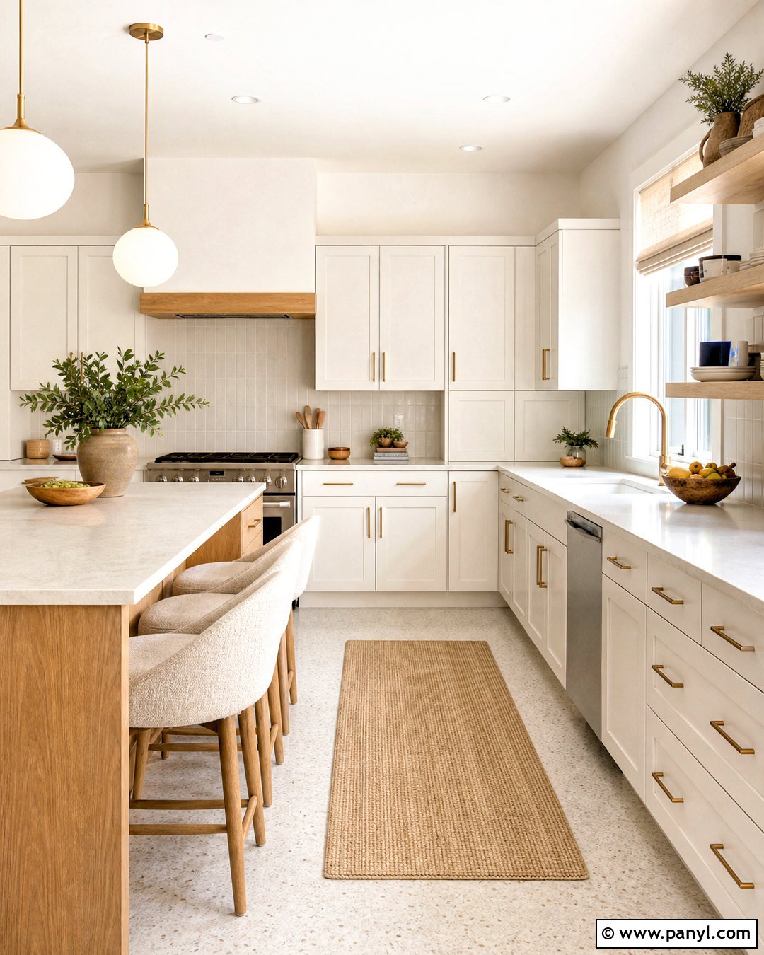 Behr Blank Canvas Kitchen - 20 white kitchen paint colors