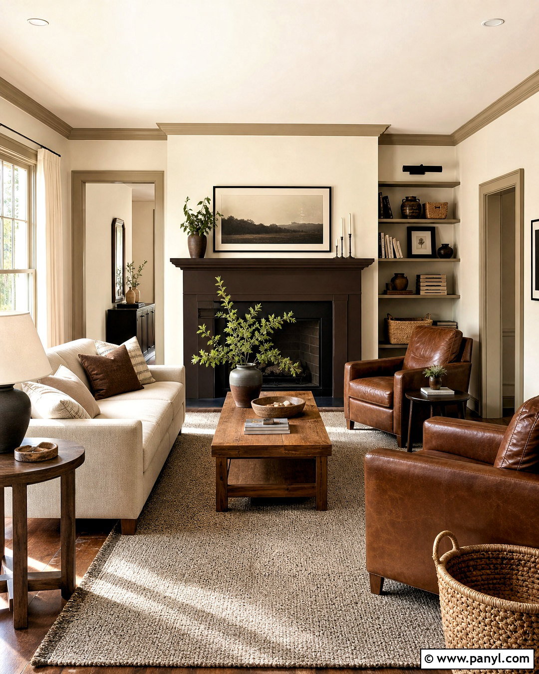 Behr Blank Canvas Neutral Living Room Color Scheme - 20 behr paint color schemes