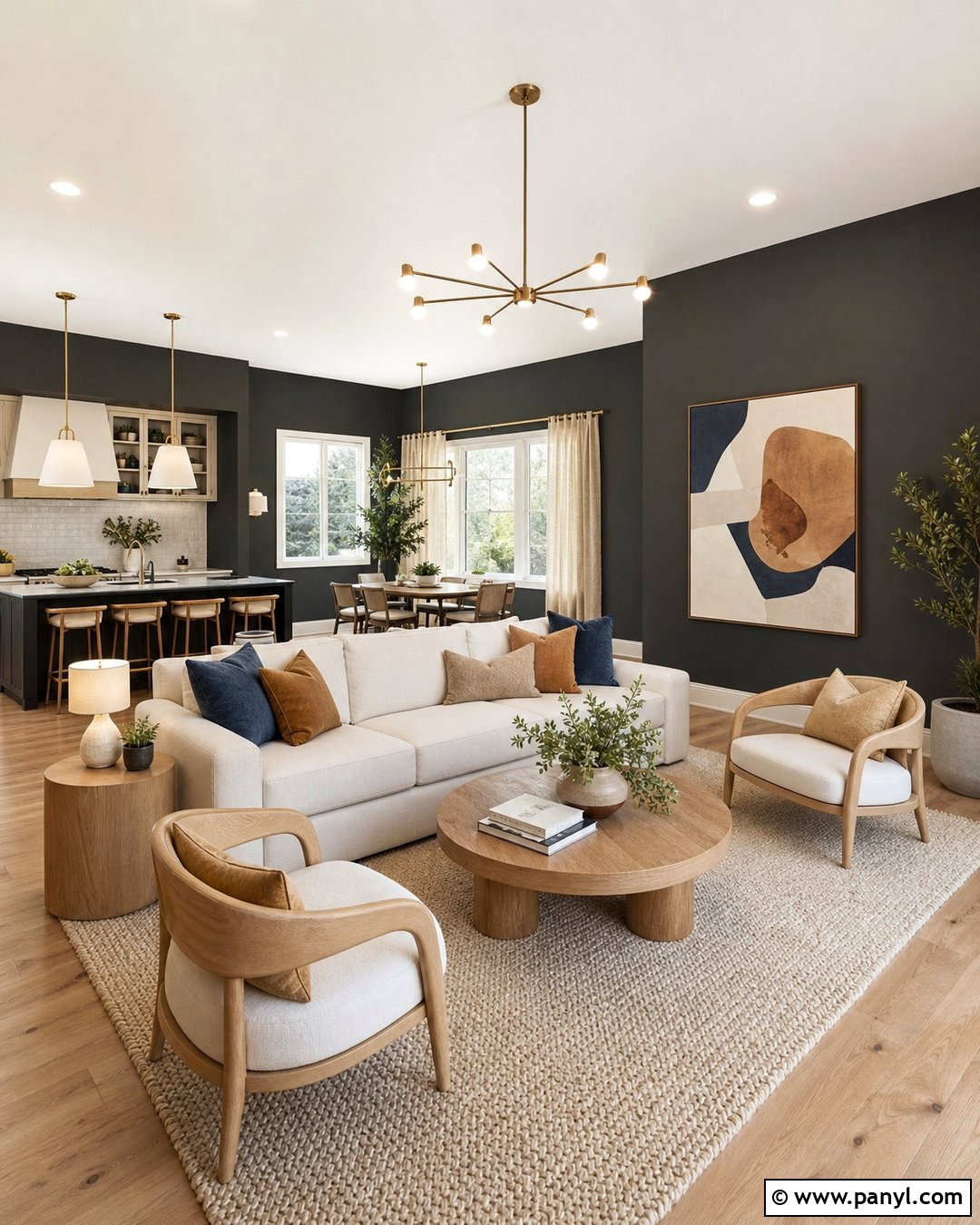 Behr Cracked Pepper Black Paint - 20 Best Black Paint For Interior Walls