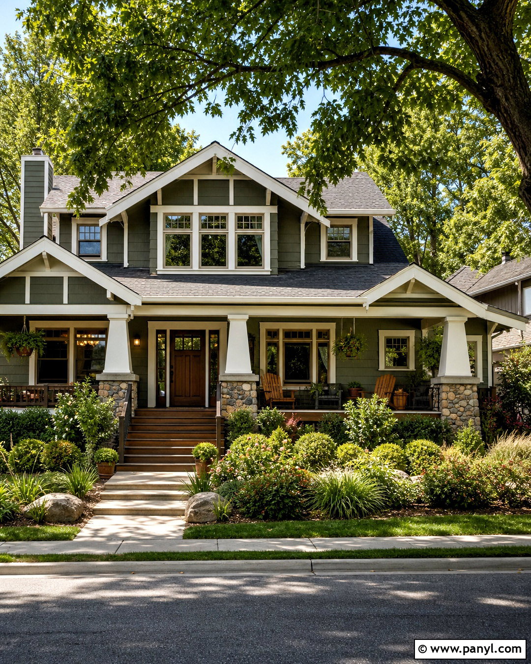 Behr Ecological Craftsman Exterior Palette - 20 behr color palette for home ideas