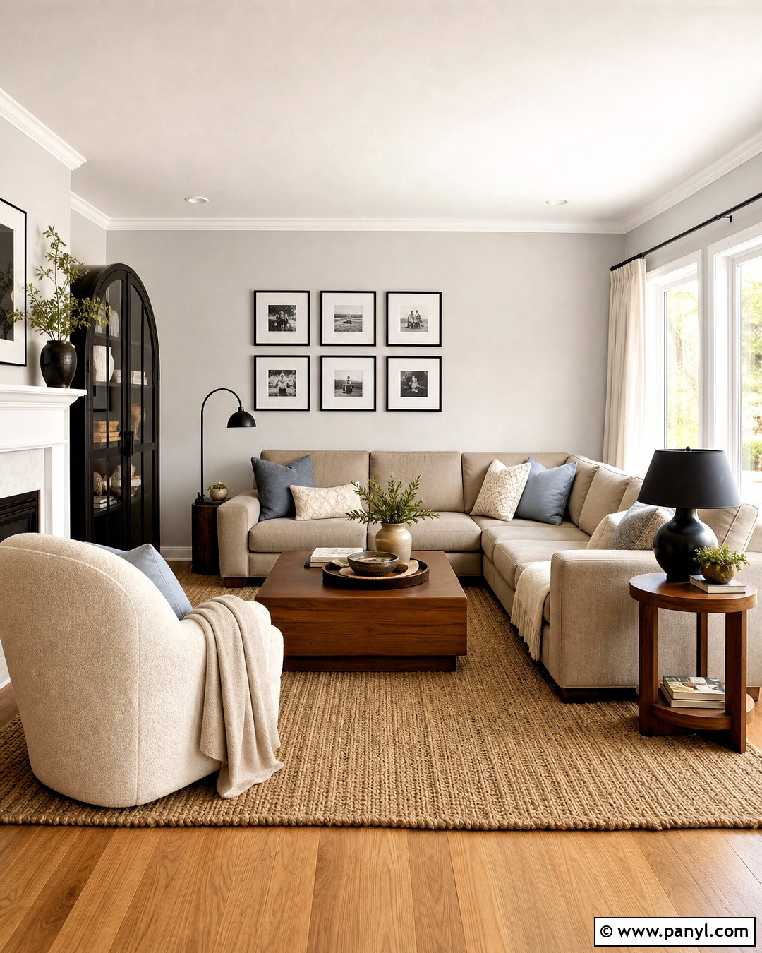 Behr French Silver Living Room - 20 behr living room paint color ideas