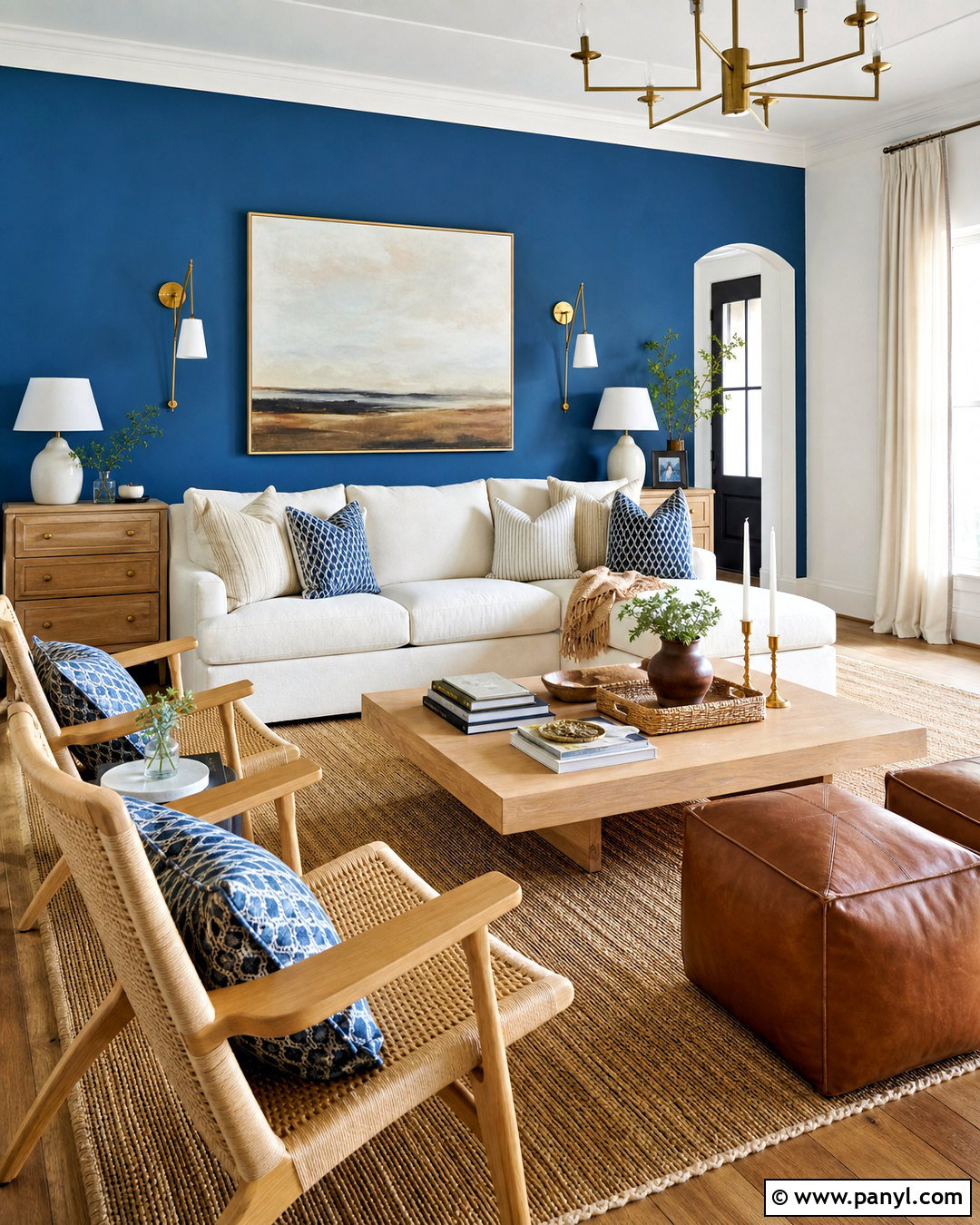 Behr Laguna Blue Living Room Color Scheme - 20 behr paint color schemes
