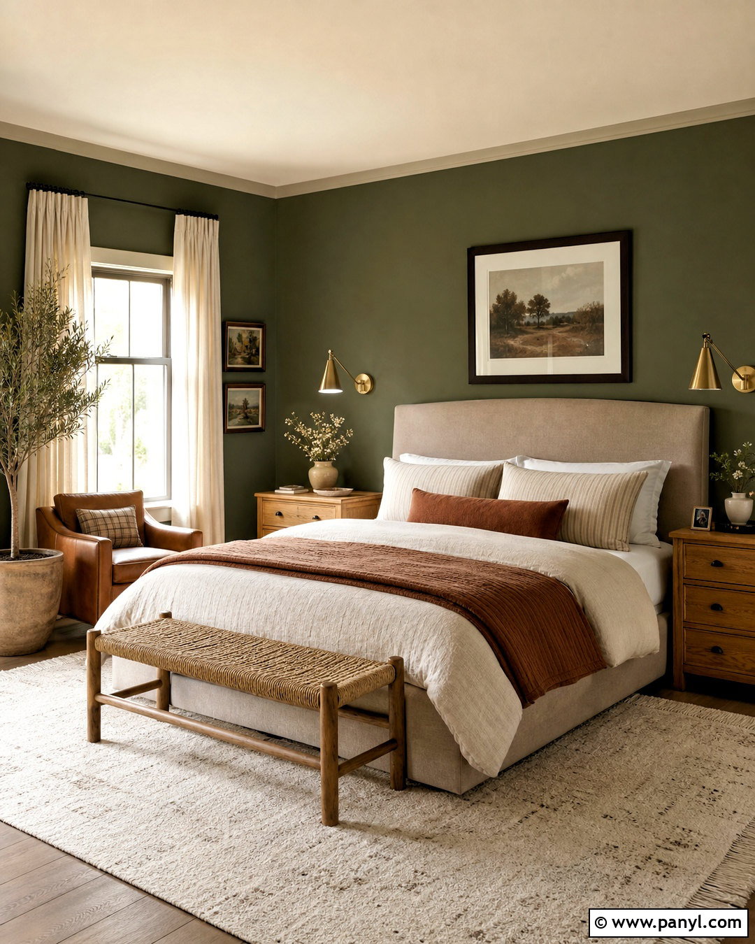 Behr Mountain Olive Bedroom Color Scheme - 20 behr paint color schemes