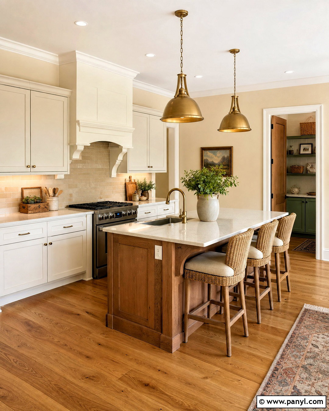 Behr Natural Almond Kitchen - 20 behr beige paint colors