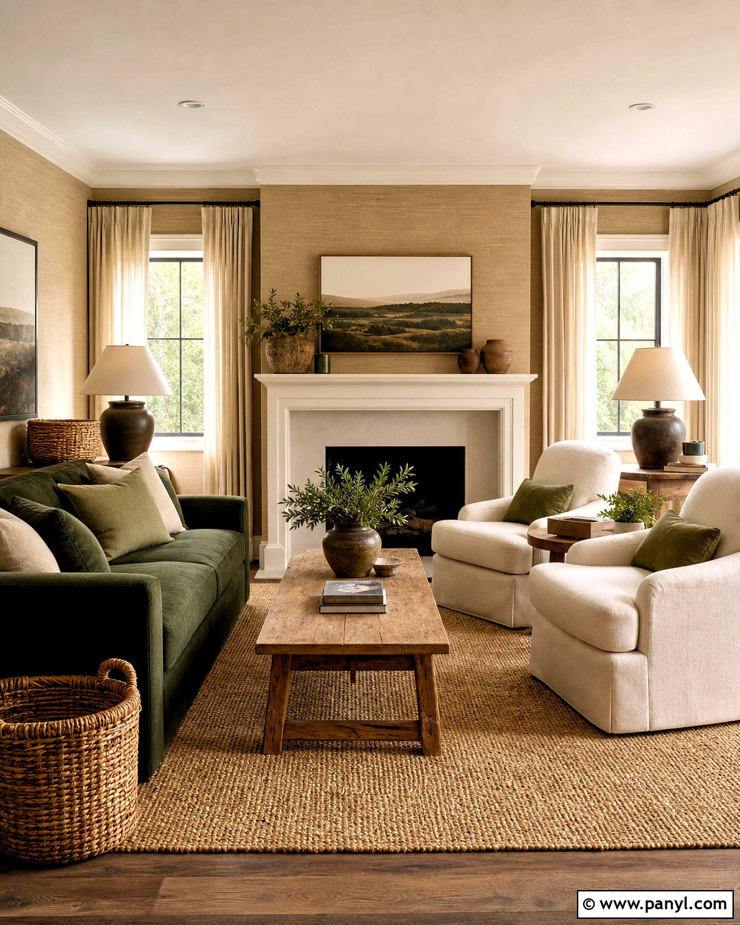 Behr Natural Twine Living Room - 20 behr living room paint color ideas