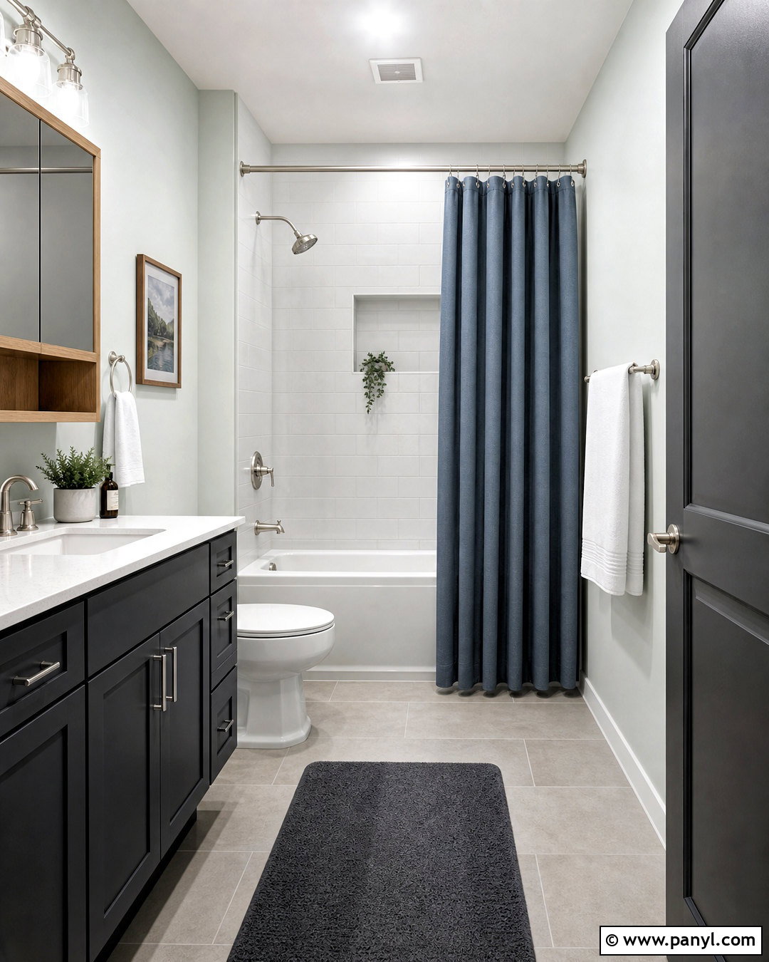 Behr Offshore Mist Bathroom Color Scheme - 20 behr paint color schemes