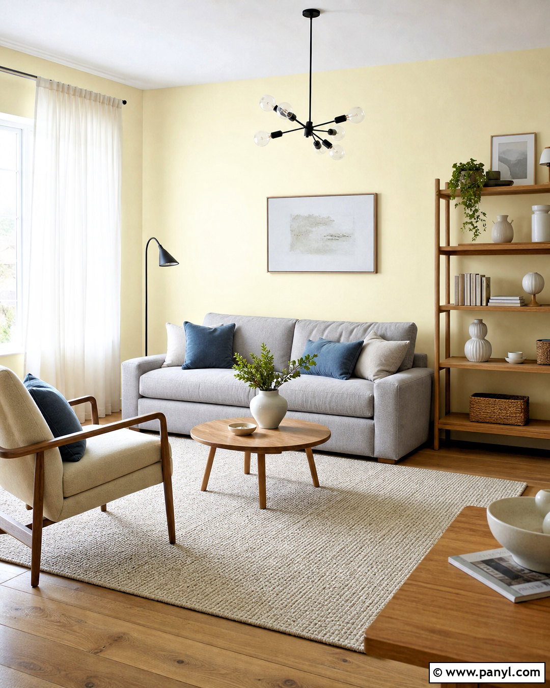 Behr Pearly White Soft Yellow Paint Color - 20 soft yellow paint colors