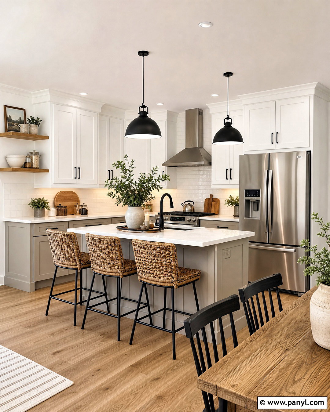 Behr Polar Bear Kitchen - 20 behr whites and neutrals