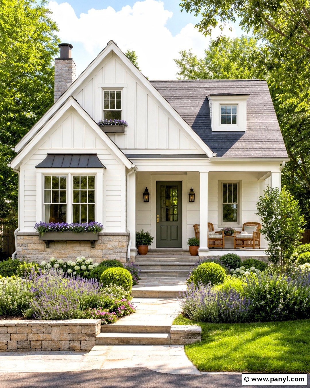 Behr Polar Bear White Cottage Exterior - 20 behr polar bear white ideas