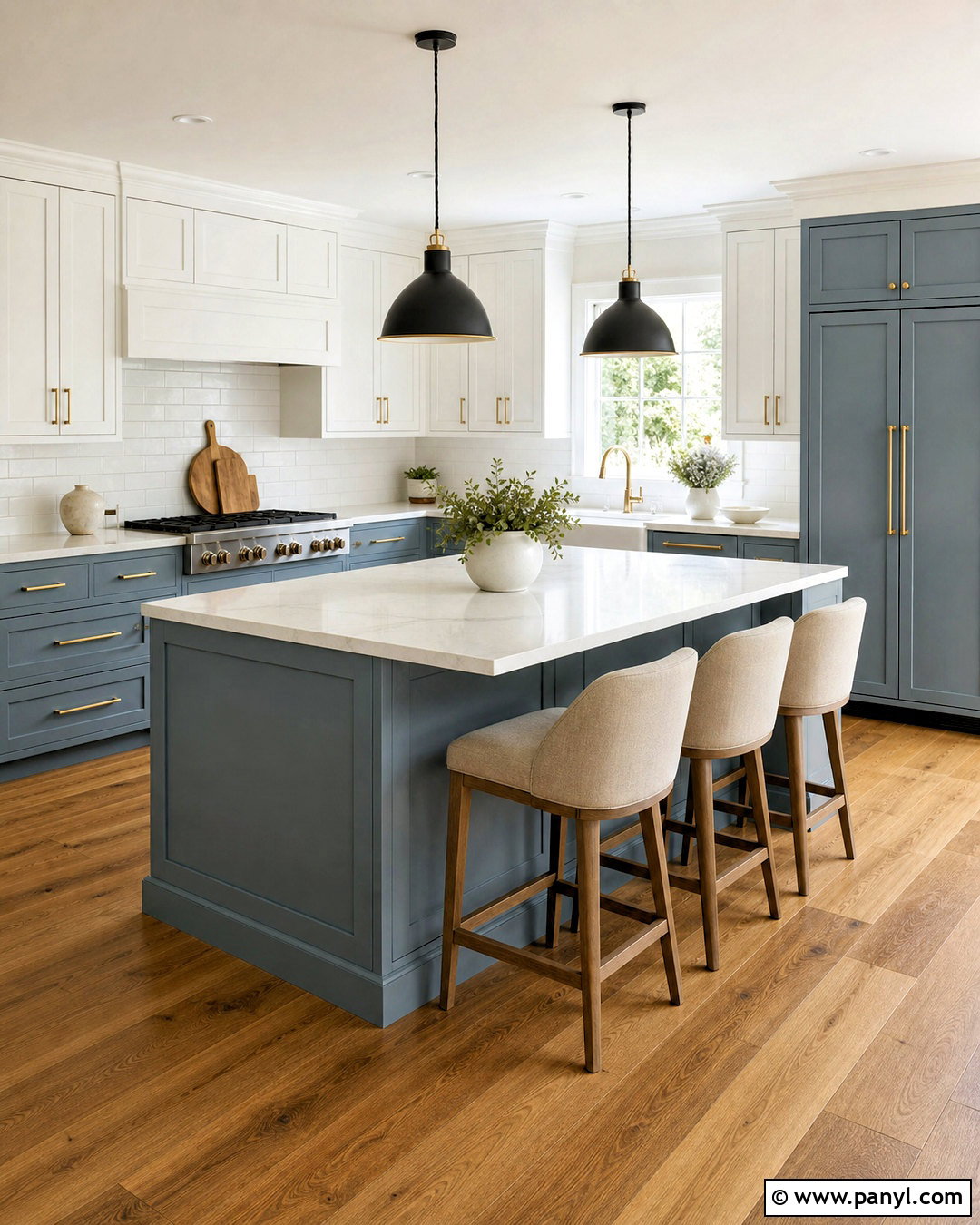 Behr Provence Blue Kitchen Color Scheme - 20 behr paint color schemes