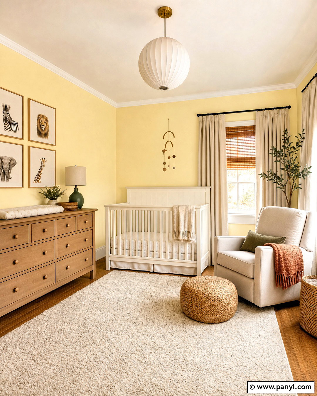 Behr Soft Buttercup Soft Yellow Paint Color - 20 soft yellow paint colors