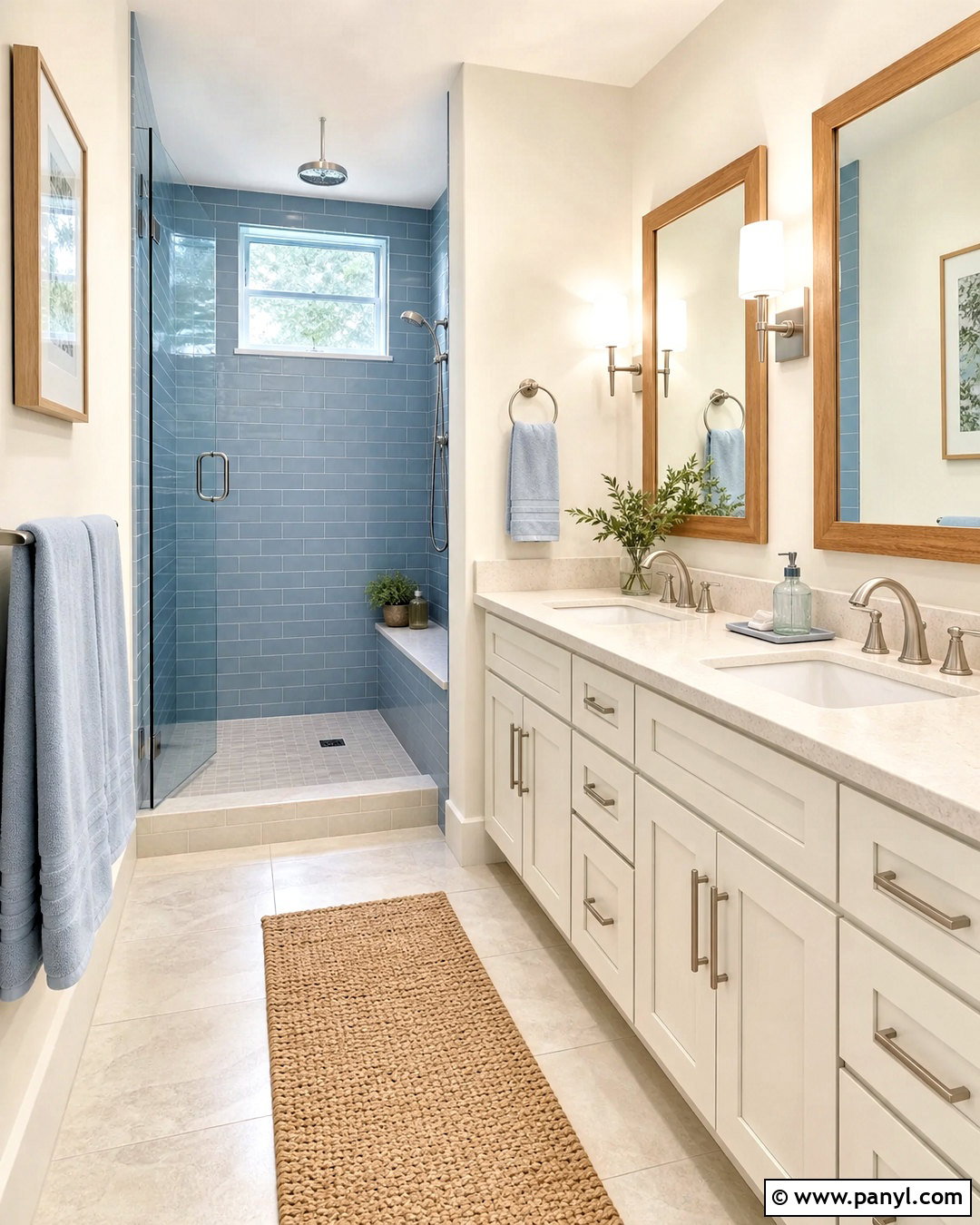 Behr Swiss Coffee And Dusty Blue Bathroom - 20 behr swiss coffee color palette ideas
