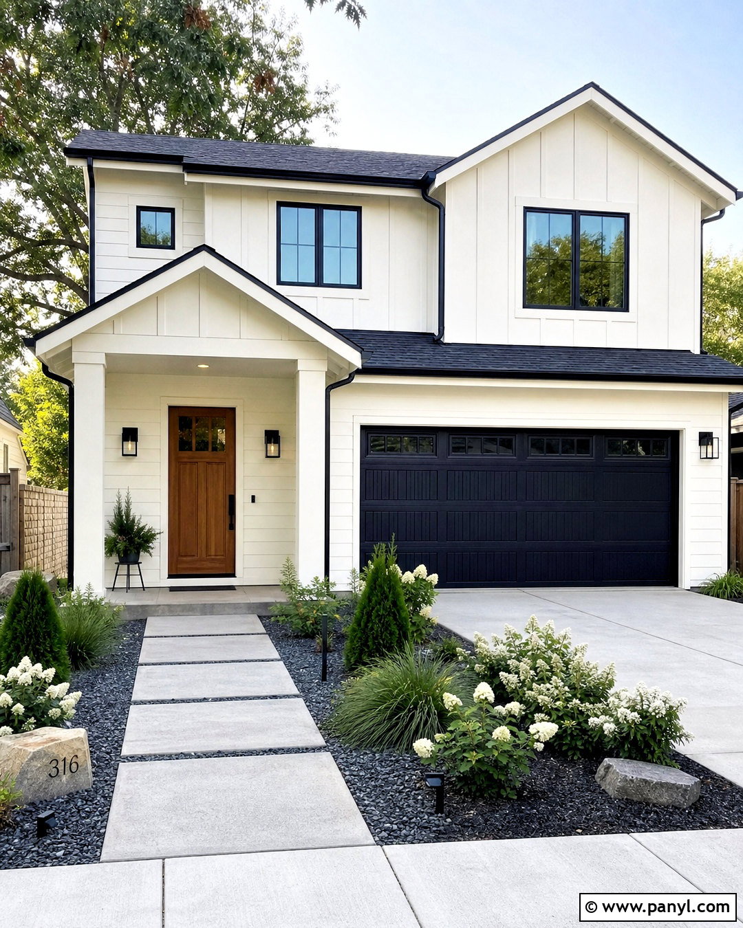Behr Swiss Coffee And Matte Black Exterior - 20 behr swiss coffee color palette ideas