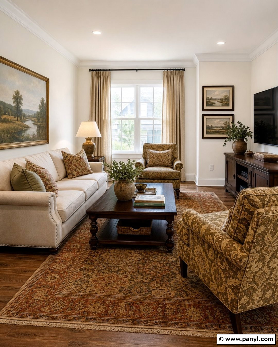Behr Swiss Coffee Living Room With Dark Wood - 35 behr swiss coffee walls