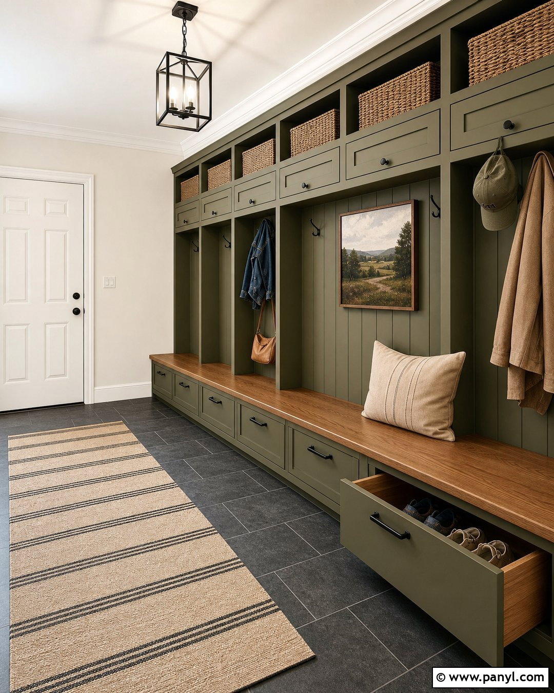 Behr Swiss Coffee Mudroom - 35 behr swiss coffee walls