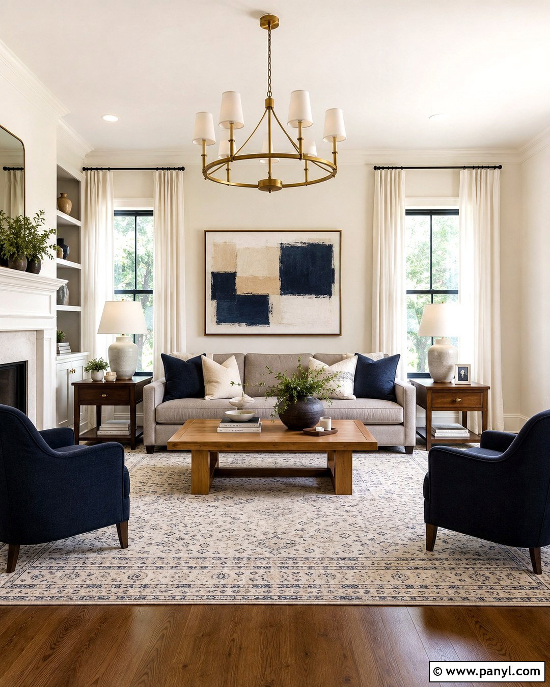 Behr Swiss Coffee Walls Transitional Living Room - 20 Behr Swiss Coffee Walls Living Rooms