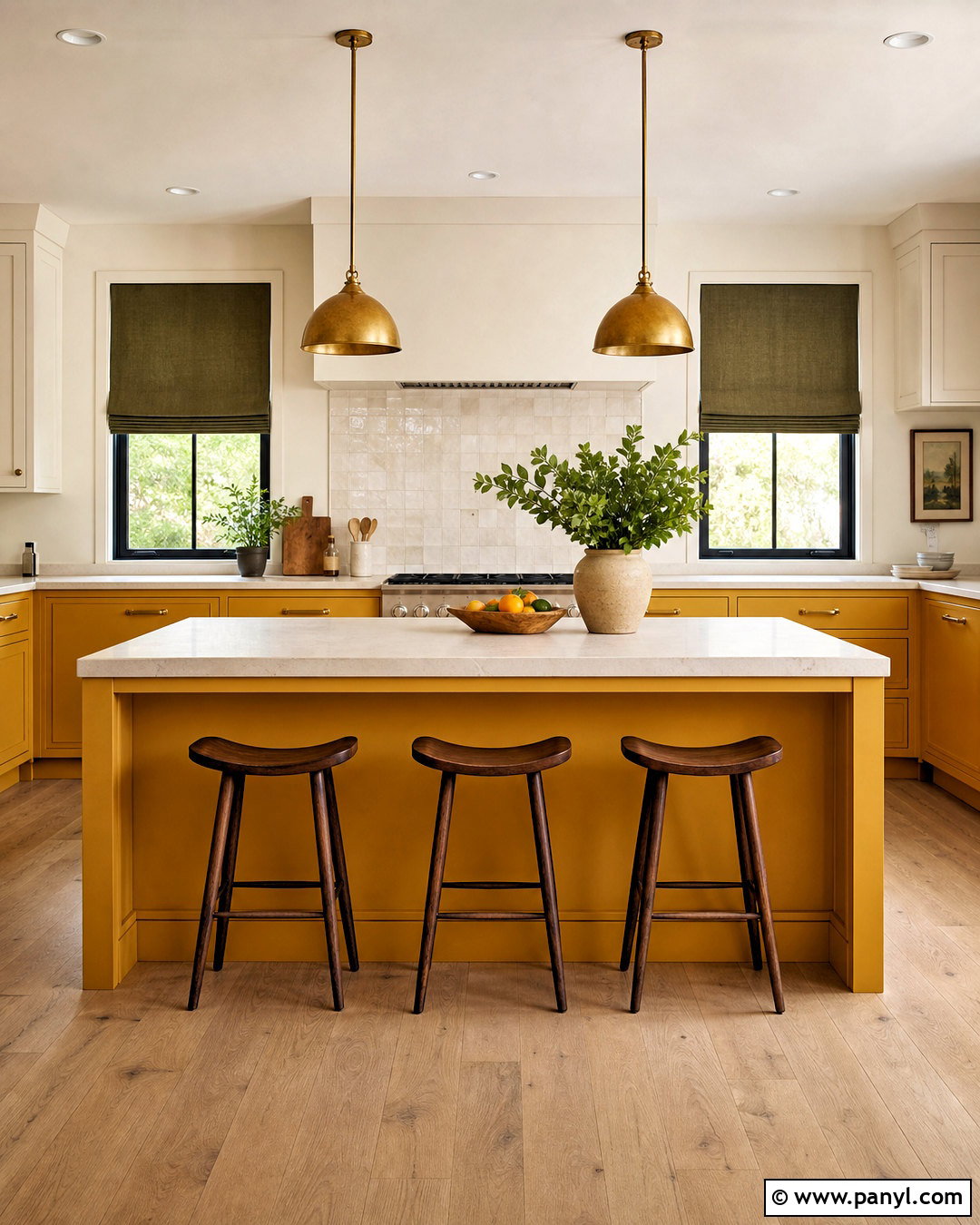 Behr Turmeric Kitchen - 20 warm yellow paint colors