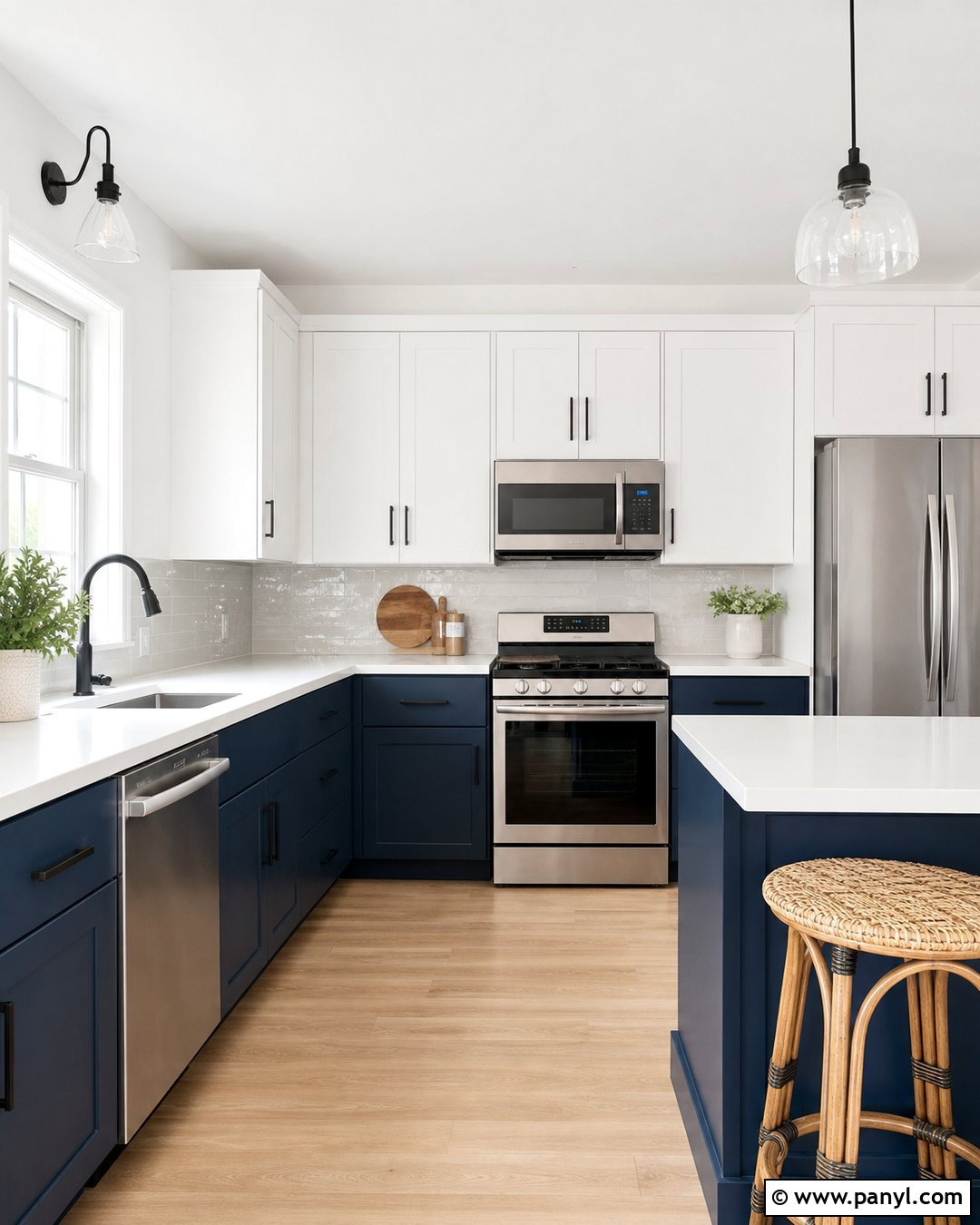 Behr Ultra Pure White UPW - 35 popular white paint colors for walls