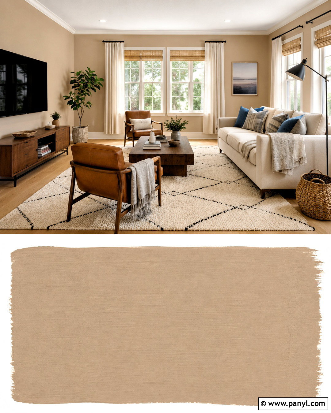 Behr Wheat Bread Light Brown Paint - 20 light brown paint colors