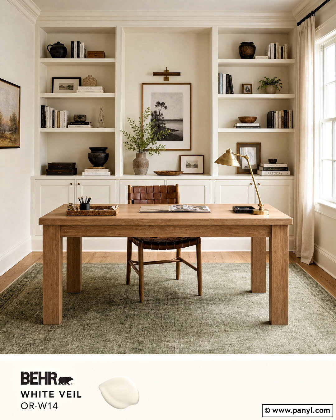 Behr White Veil OR-W14 - 20 behr cream paint colors