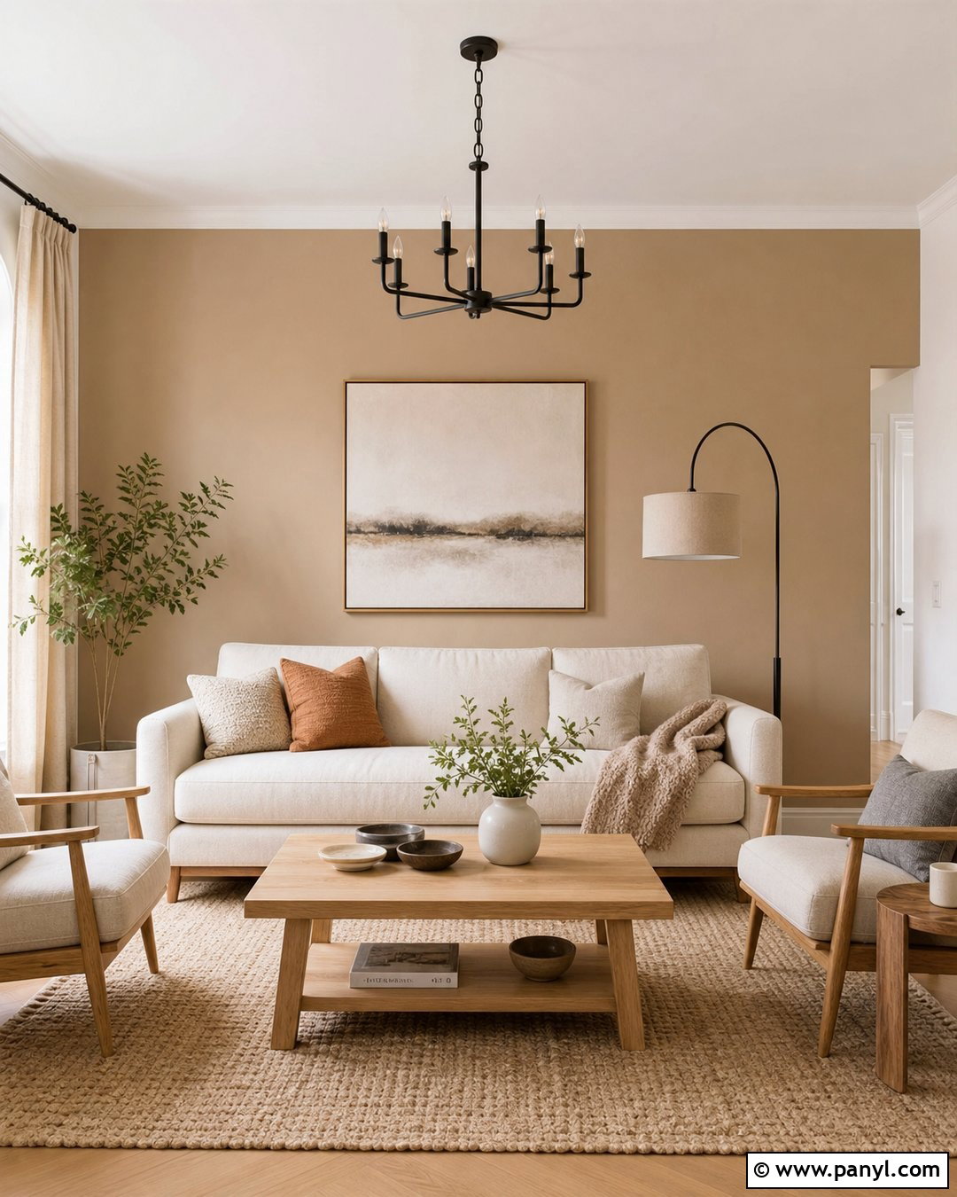 Beige Accent Wall - 35 Beige Wall Colour Ideas