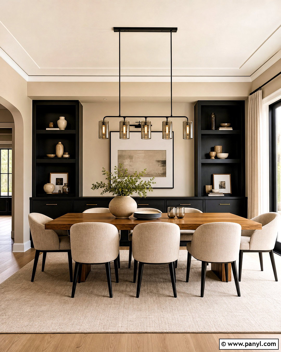 Beige And Charcoal Dining Room - 20 beige room color ideas