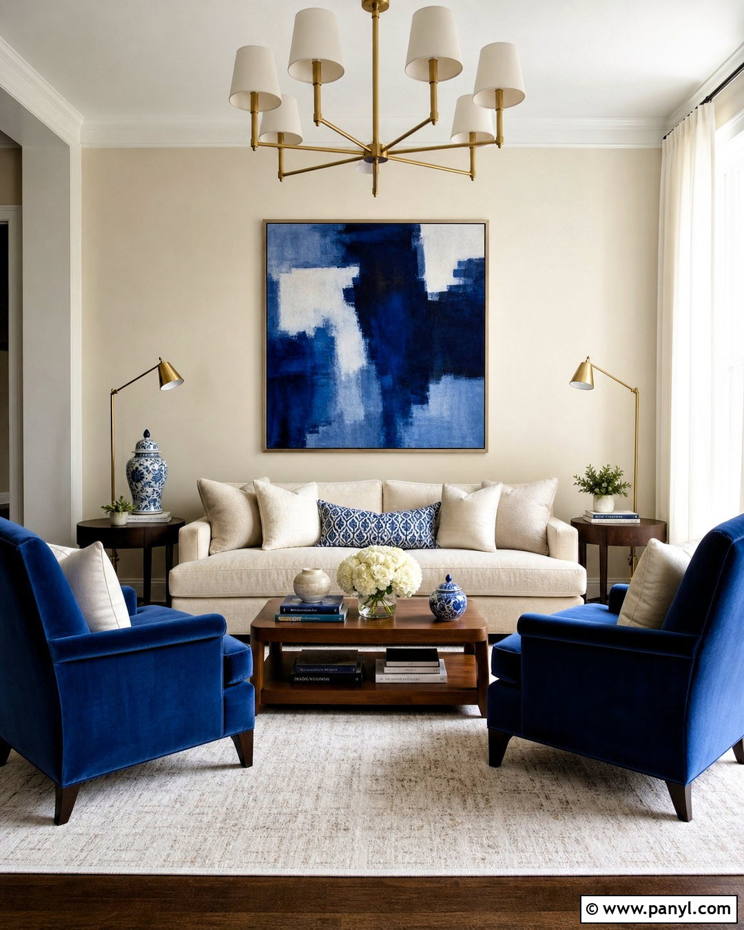 Beige And Cobalt Blue Color Palette - 20 beige color palette ideas