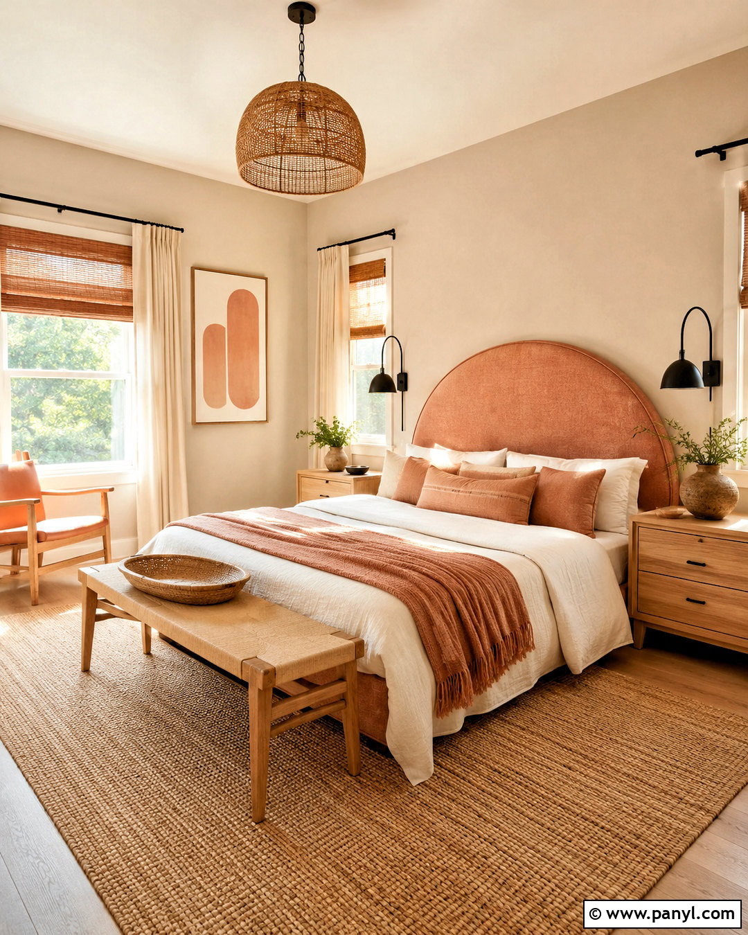 Beige And Light Orange Bedroom - 20 light orange bedroom ideas
