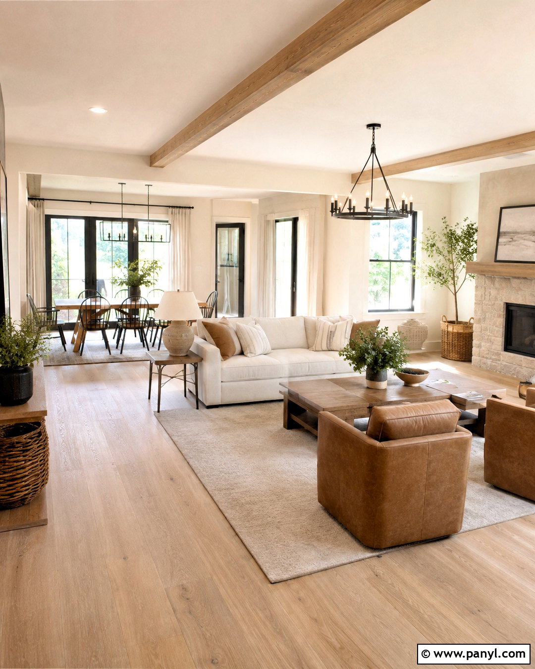 Beige And Matte Black Modern Farmhouse Color Scheme - 20 modern farmhouse color scheme ideas